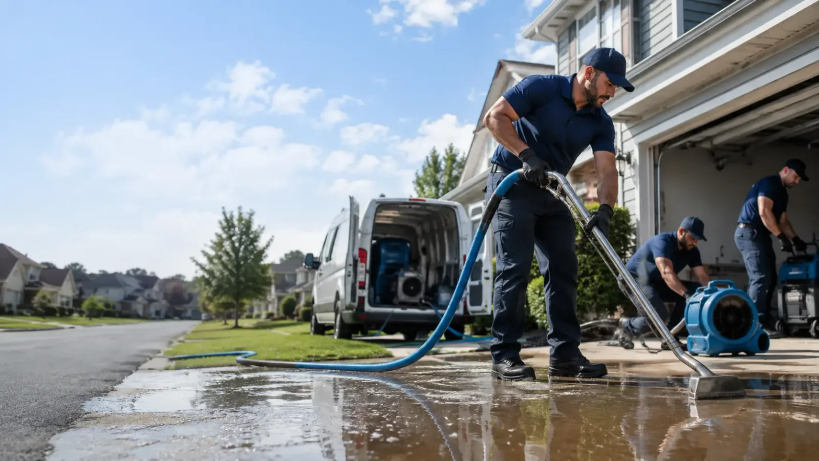 Flood Damage Restoration in Yukon, OK